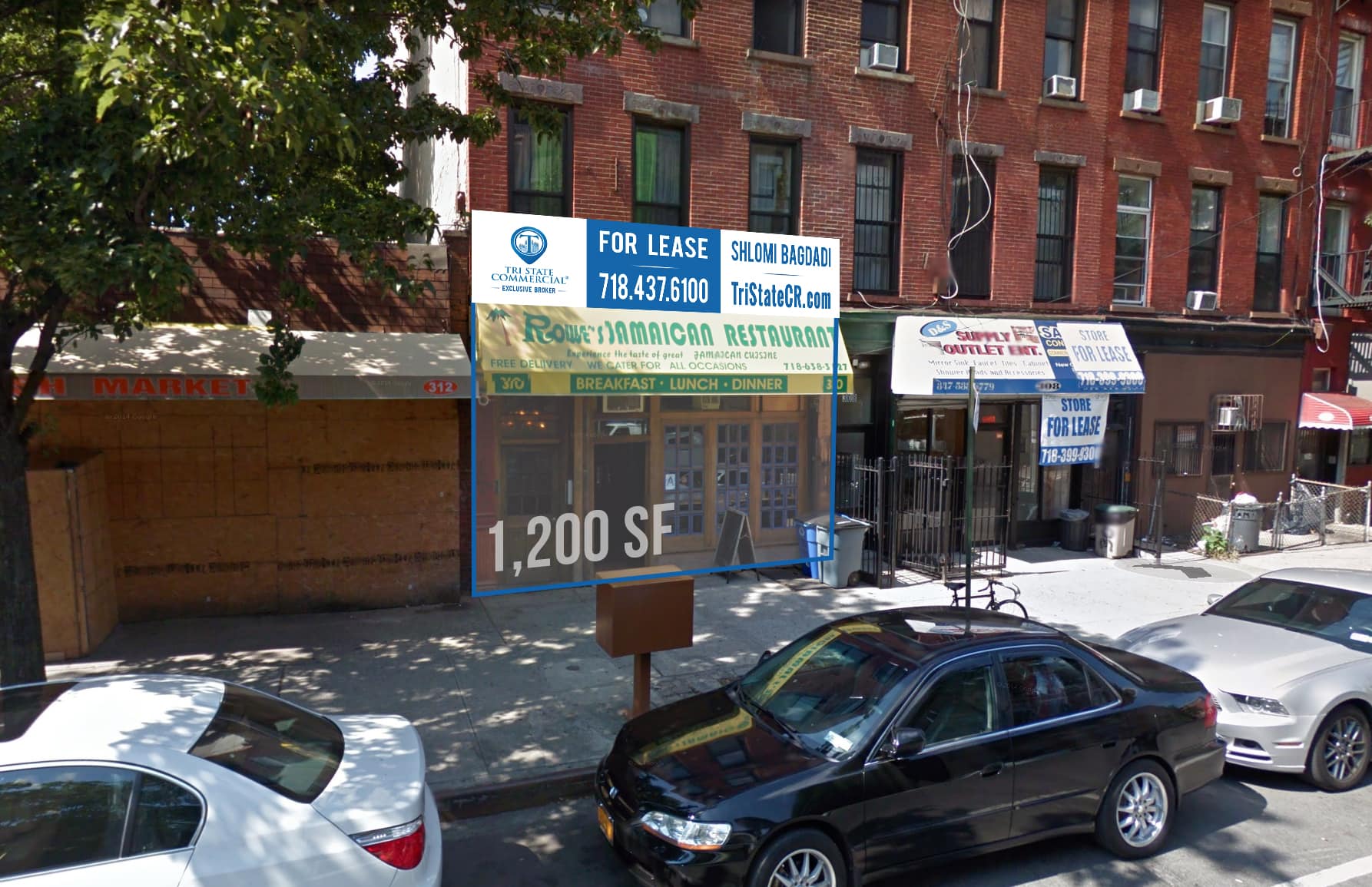 310 Tompkins 1200 SF in BedStuy Retail Tri State Commercial Realty