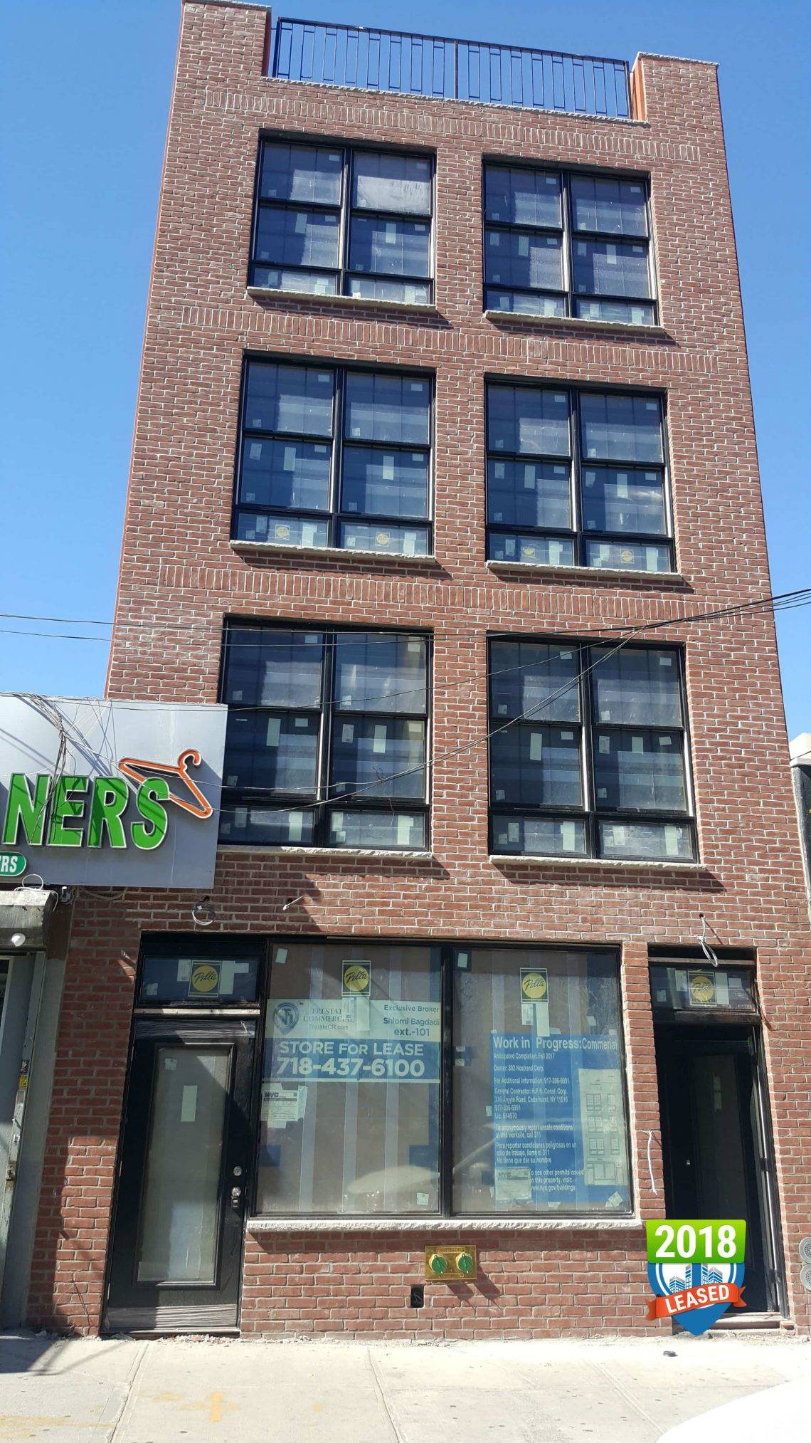 1,200 RSF 302 Nostrand Ave Natural Blend Café Tri