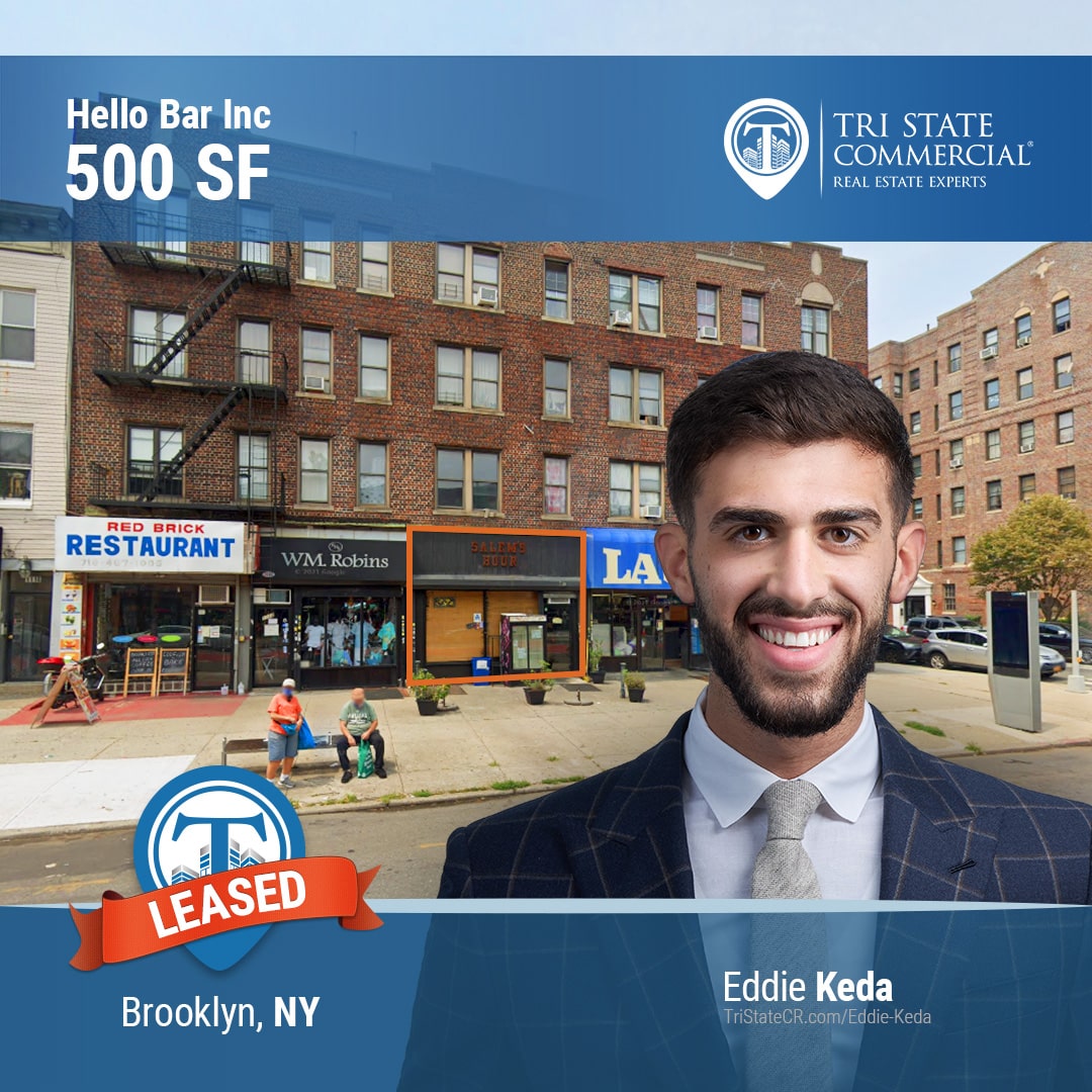 500 SF 1110 Nostrand Ave Hello Bar Inc • Tri State Commercial