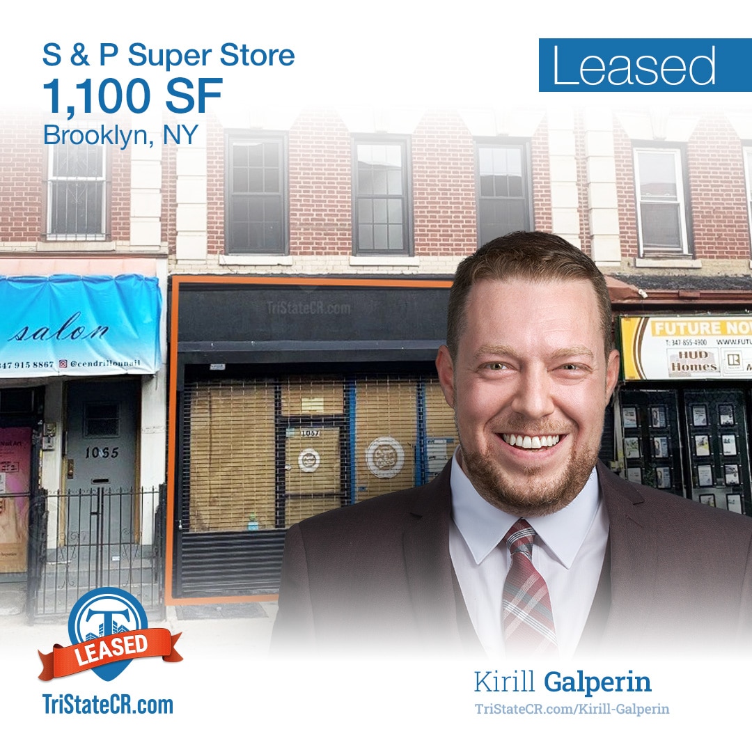 1,100 SF 1067 Nostrand Ave S & P Super Store • Tri State Commercial